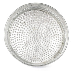 Traditional Pure Iron Wheat Strainer, Medium | Sieve, Chalni, Gehu Chalna For Wheat, Grains, Spices