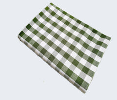 Soft Cotton Bedsheet For Single Bed - 60 X 90 Inches, Green & White | 400 Thread Count Soft, Durable & Long Lasting - Light Weight Blanket For Winter & Summer