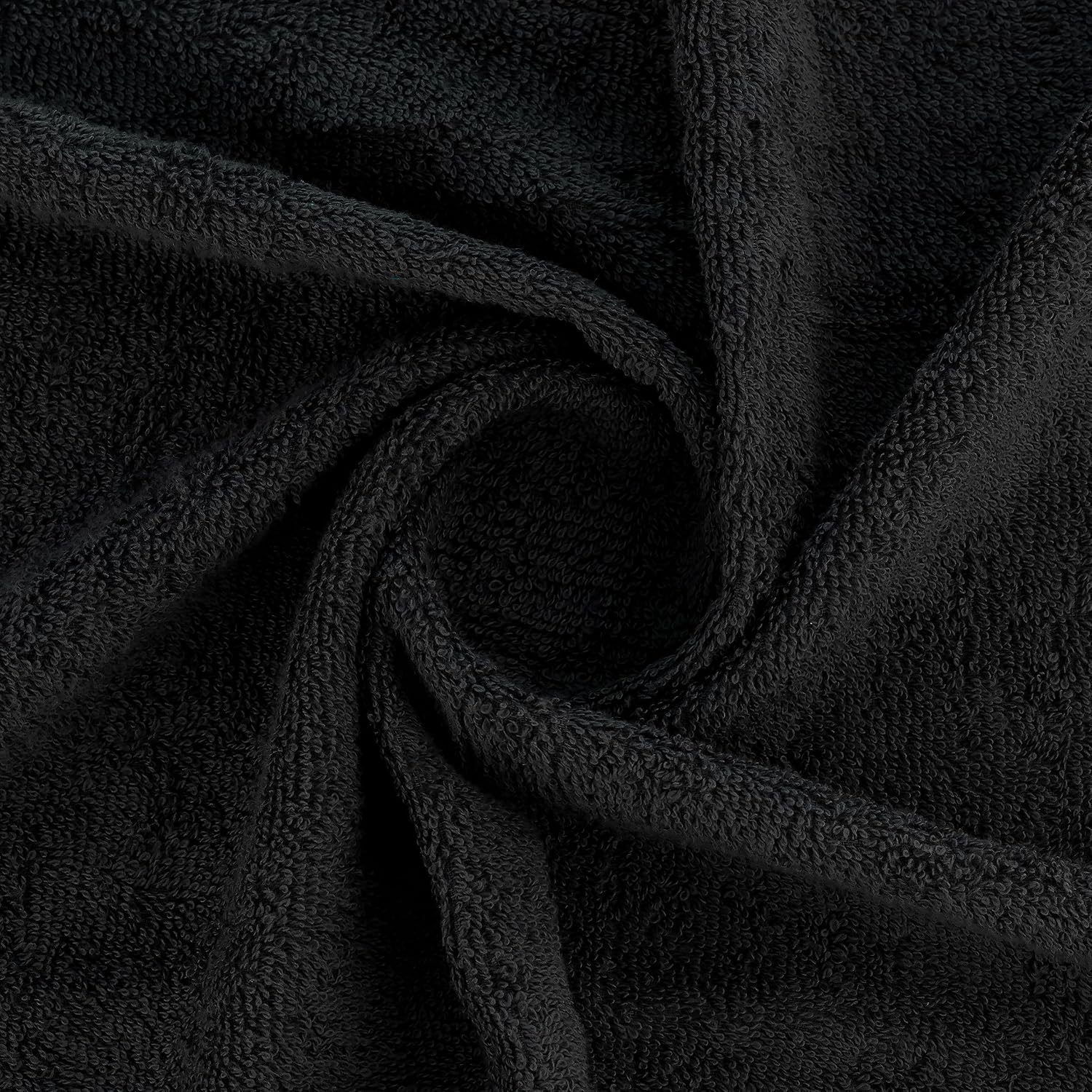 Casa Copenhagen Germany Design 2 Bath + 2 Hand & 2 Washcloths Towels 1800 Gsm | He & She Super Soft Collection 100% Cotton 6 Piece Towel Set - Pine Grey & Grey Violet