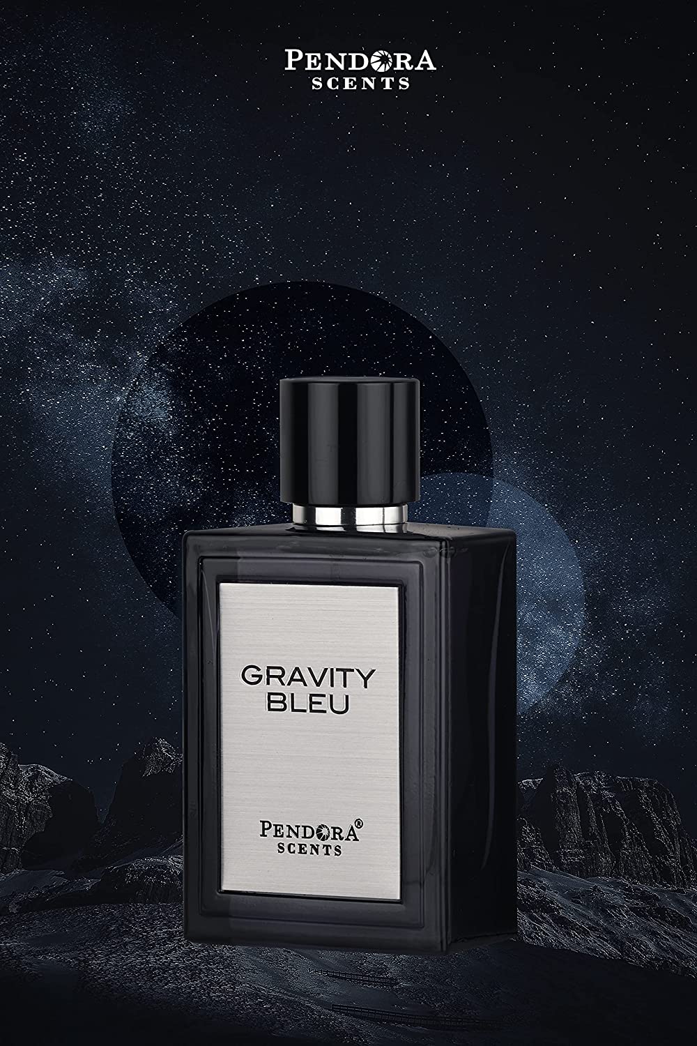 Pendora Scents Gravity Bleu Eau De Parfum 100ml 3.4 Fl.oz. Masculine Fragrance | Long Lasting