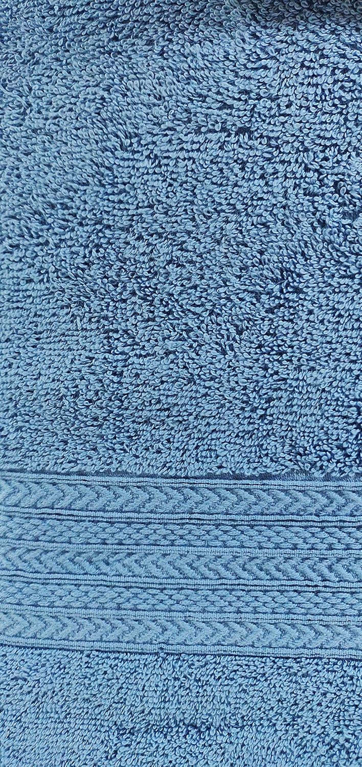 Bombay Dyeing Tulip Small Size Bath Towel 500 Gsm (Surf Blue)