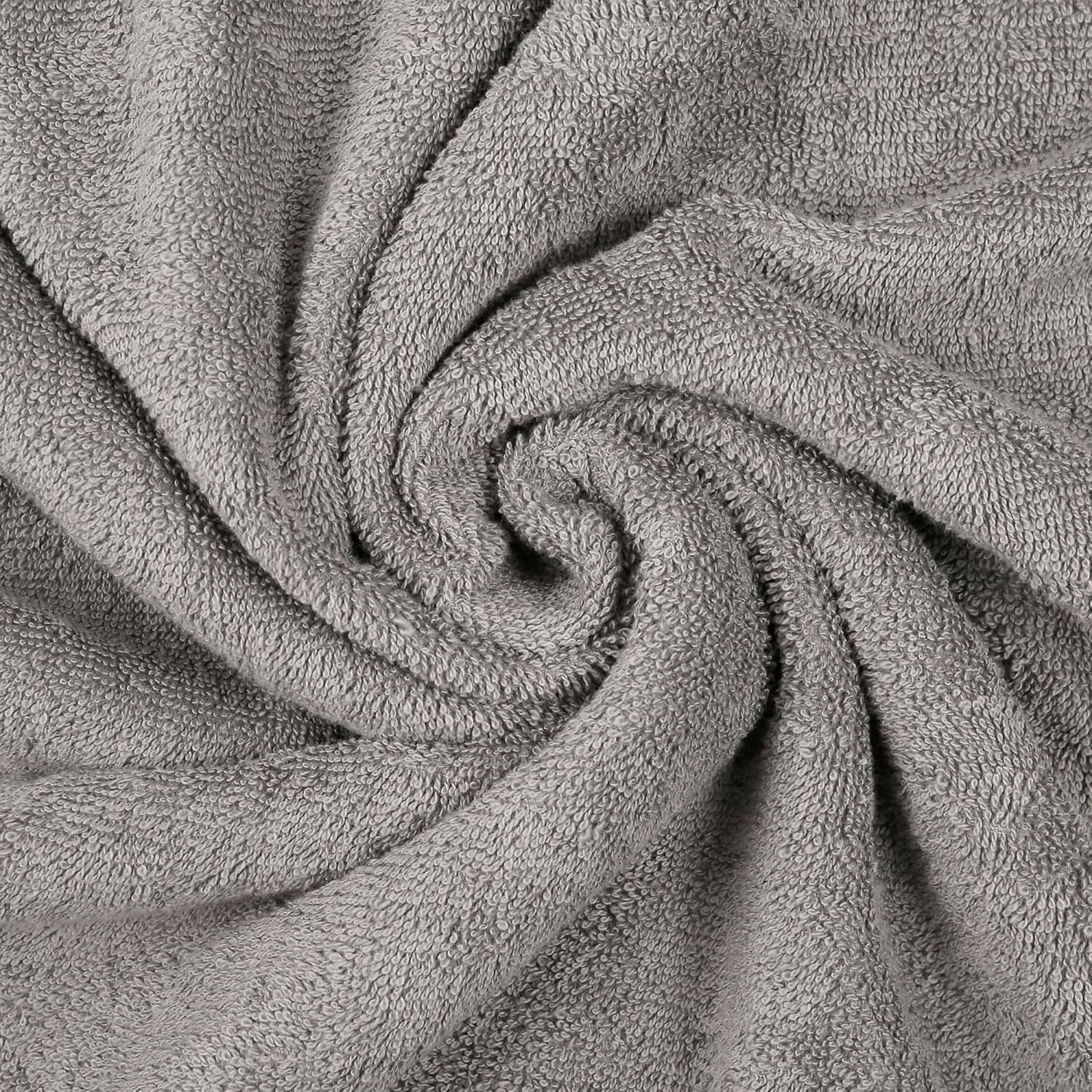 Showstopper Cotton Bath Towel 500 Gsm (Silver Grey)