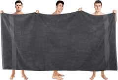 Utopia Towels Premium Cotton Extra Large Bath Towel 900 Gsm | Soft Luxury Bath Sheet - Grey