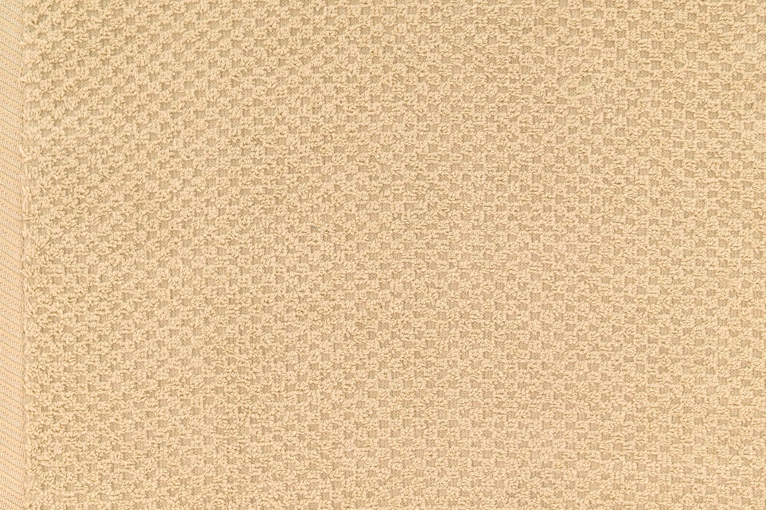 Casa Copenhagen Egyptian Cotton Popcorn 1 Pcs Large Bath Towel 500 Gsm (Beige)