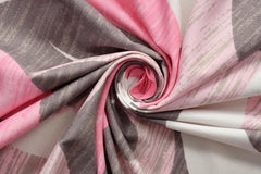 Bedsheet For Double Bed Elastic Fitted Queen Size With 2 Pillow Covers - 72 X 78 Inches, Pink & Brown | Soft Touch & Comfortable Feel