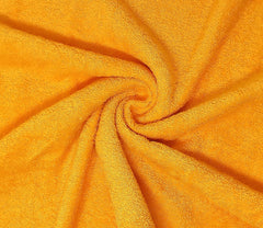 Lukzer Soft 100% Cotton Light Weight Super Absorbant Bath Towel 600 Gsm (Yellow)
