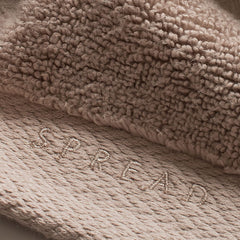 Spread Spain Resort Luxury Cotton Hand Towel 750 Gsm Maximum Softness & Absorbency, Ultra-Durable For Luxury Hotel & Spa Quality Hand Towel- Cobble Stone (2 Piece)