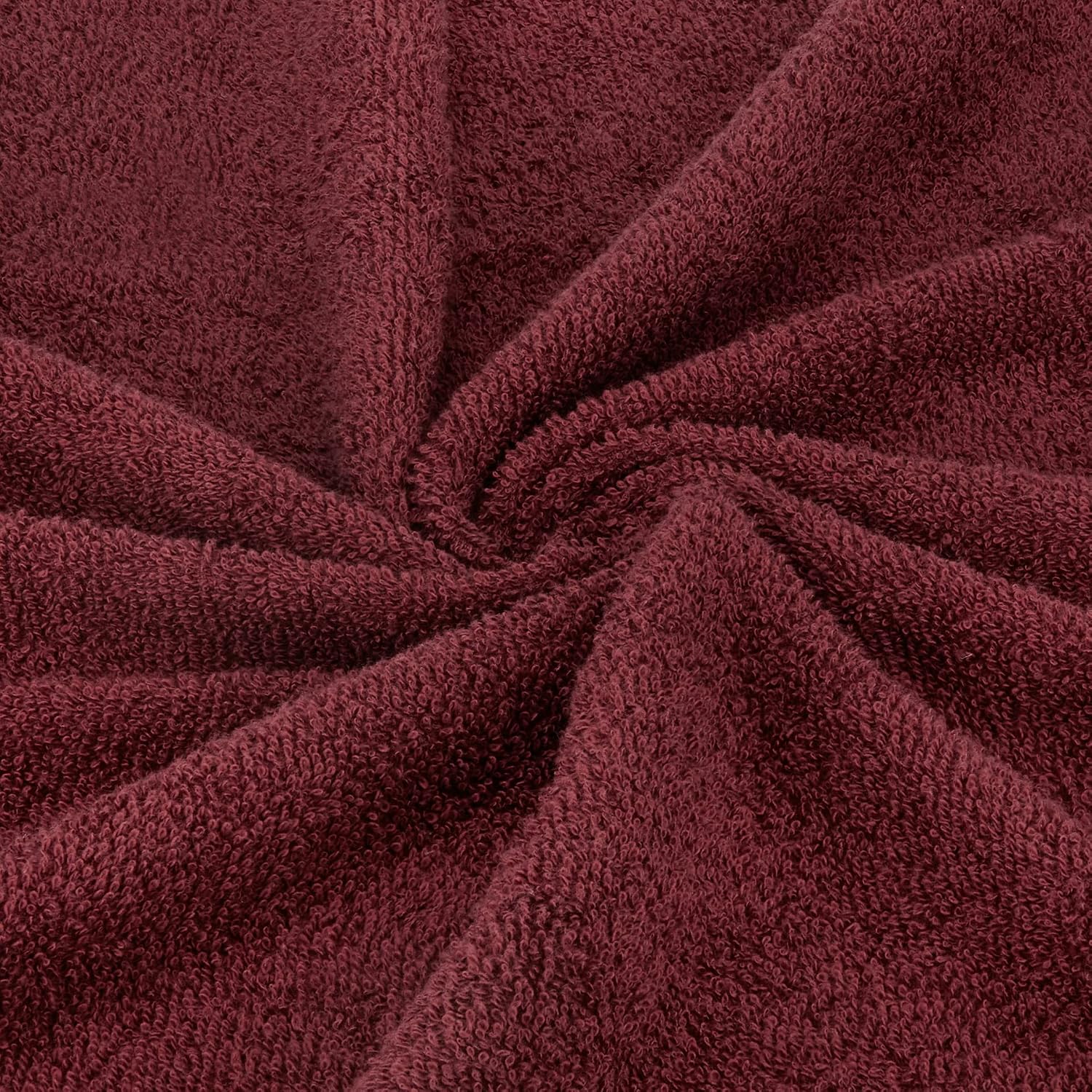 Spaces 100% Cotton Bath Towel 500 Gsm | Ultra Absorbency Easy Care Light Weight Cotton Bath Towels (Maroon)