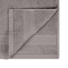 Trident Soft Comfort Air Rich 100% Cotton Towel 500 Gsm | Highly Absorbent Towels For Men/Women, 6 Pcs Face Towel Set (Charcoal)