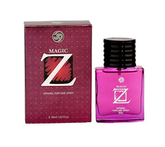 JD International Magic Z Apparel Unisex Perfume - Pack Of 2 X 30ml, 1.02 Fl.oz. Each | Exquisite Long Lasting Fragrance For Unparalleled Allure And Elegance | Unleash Your Scent's Enchanting Power