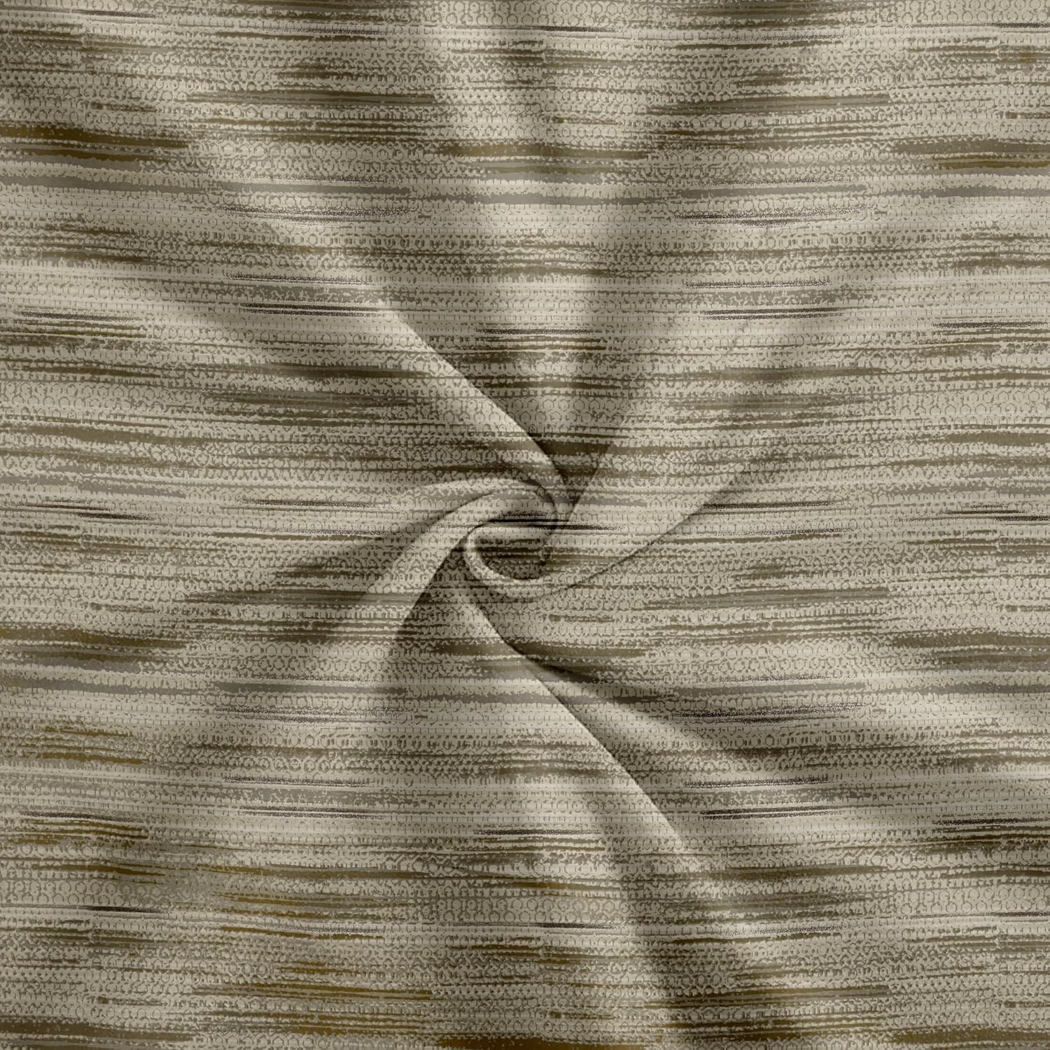 Jaipuri Design Cotton King Size Printed Bedsheet With 2 Pillow Covers - 108 X 108 Inches, Taupe | Ideal For Home Use & Perfect For Gifting On Weddings, Housewarmings & Festivals