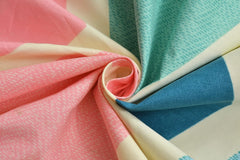 Fitzy 280 TC Fitted Bedsheet Single Size - 36 X 78 + 10 Inches, Multicolor With 1 Pillow Cover | Super Soft Premium Brushed Glace Cotton Bedsheet, Breathable & Wrinkle Free