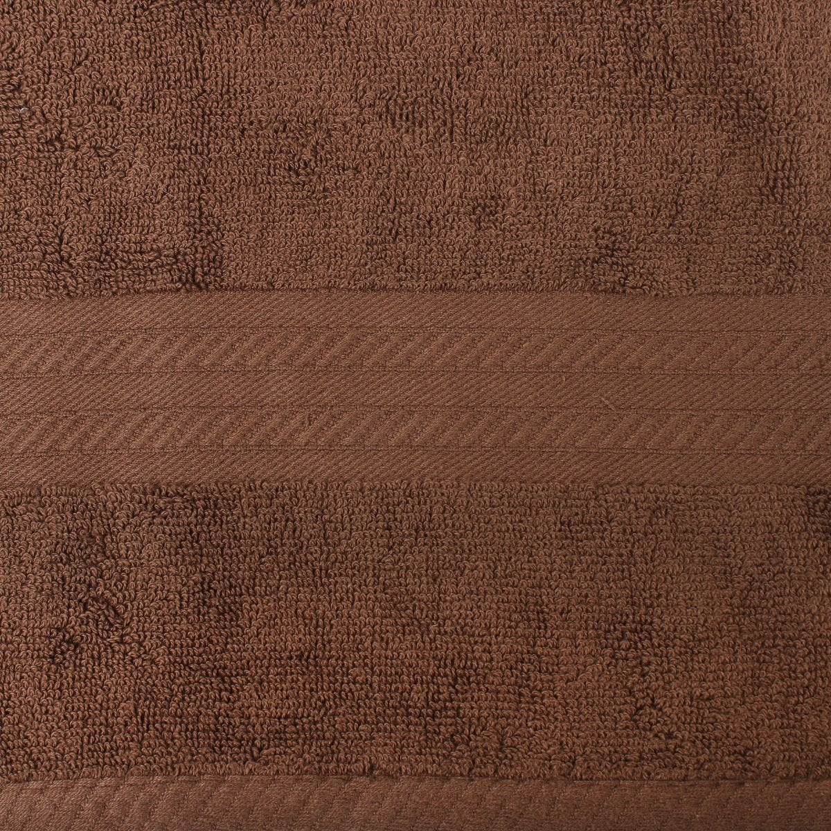 Fresh From Loom Luxury Edition Egyptian 100% Pure Cotton Bath Towel 2400 Gsm | High Water Heavy Soft Dual Stitched Bath Towel (Brown) - 4 Pcs