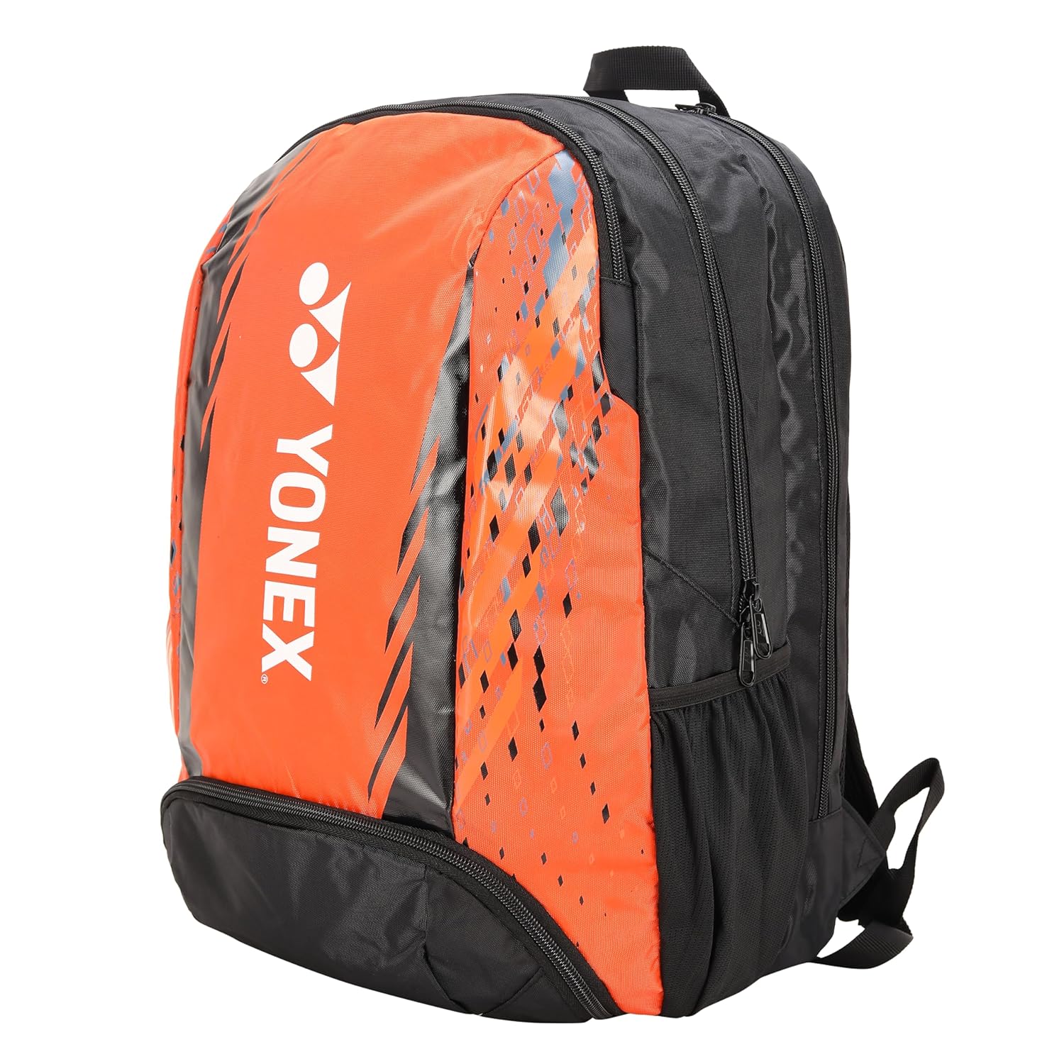 Yonex Badminton Backpack 2312 T02, Size - Large, Colour - Racing Red White, Material - Polyurethane