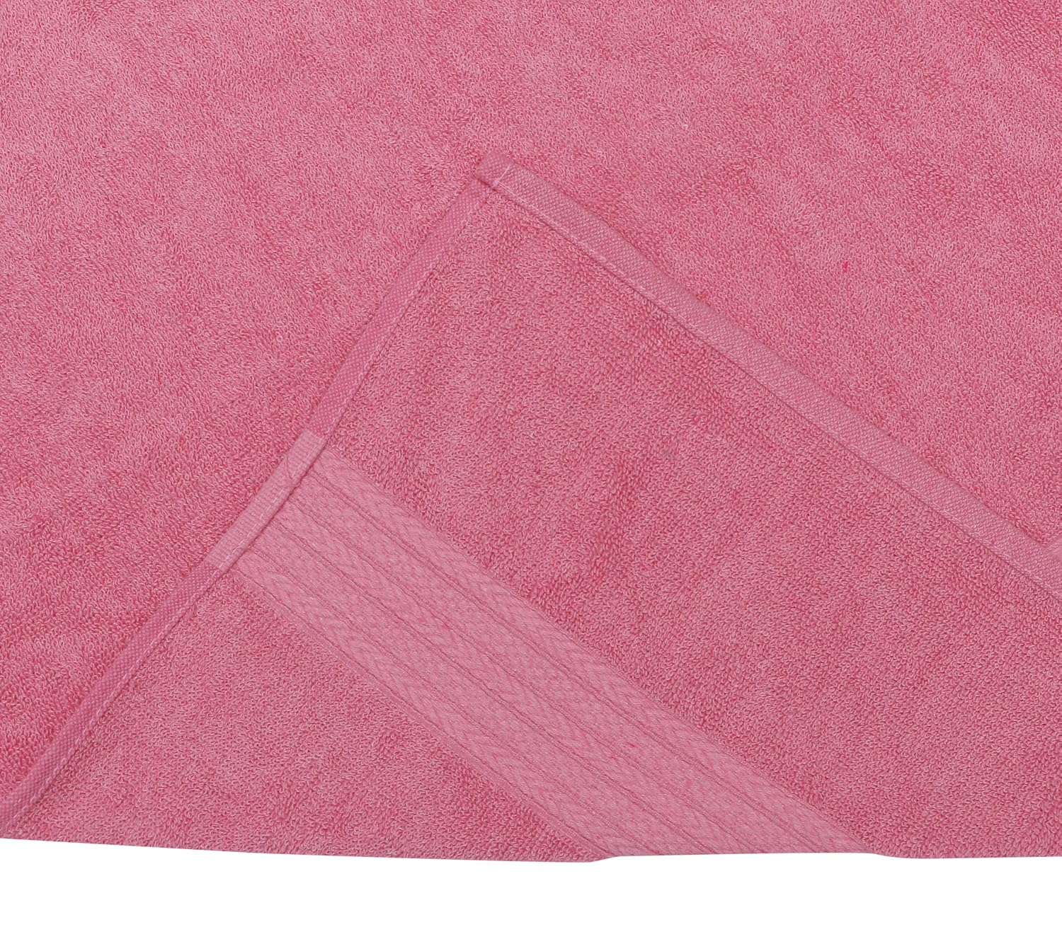 RD Trend 100% Cotton Bath Towels 500 Gsm | Soft & Absorbent Bath Towel For Men, Women Urban Comfort (Pink)