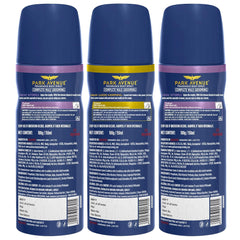 PARK AVENUE GOOD MORNING + 2X STORM DEODORANT BODY SPRAY FOR MEN 150ML 5.0 FL.OZ. EACH PACK OF 3