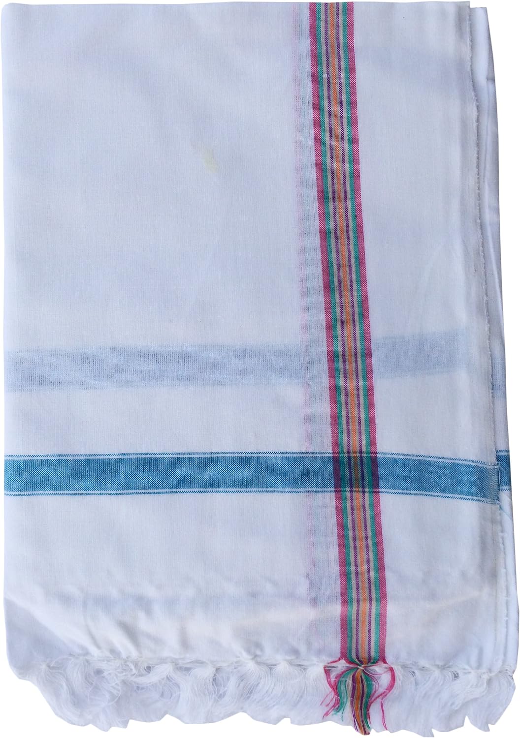 Fancyadda Cotton Bath Towels Combo 600 Gsm | Extra Large Size Towel (White) -Set Of 4