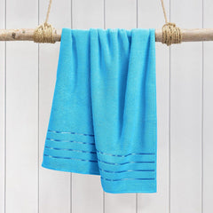 Spread Spain 100% Cotton Hand Towel 600 Gsm | Soft, Fluffy, Super Absorbent & Quick Dry Towels For Pool, Spa & Gym (Blue Moon)