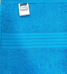 Bombay Dyeing Tulip Premium Cotton Large Size Bath Towel 500 Gsm (Scuba Blue)