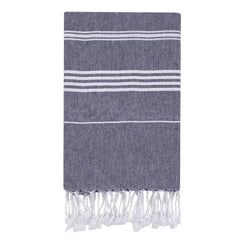 Haber Extra Large 100% Cotton Bath Towel 350 Gsm | Quick Absorption & Faster Drying Towel (Blue)
