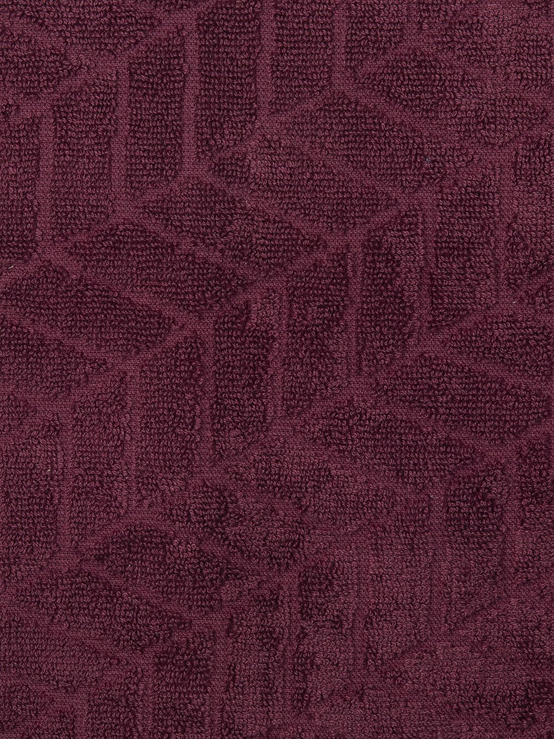 Jockey Cotton T202 Hand Towel 400 Gsm (Burgundy) - Pack Of 2