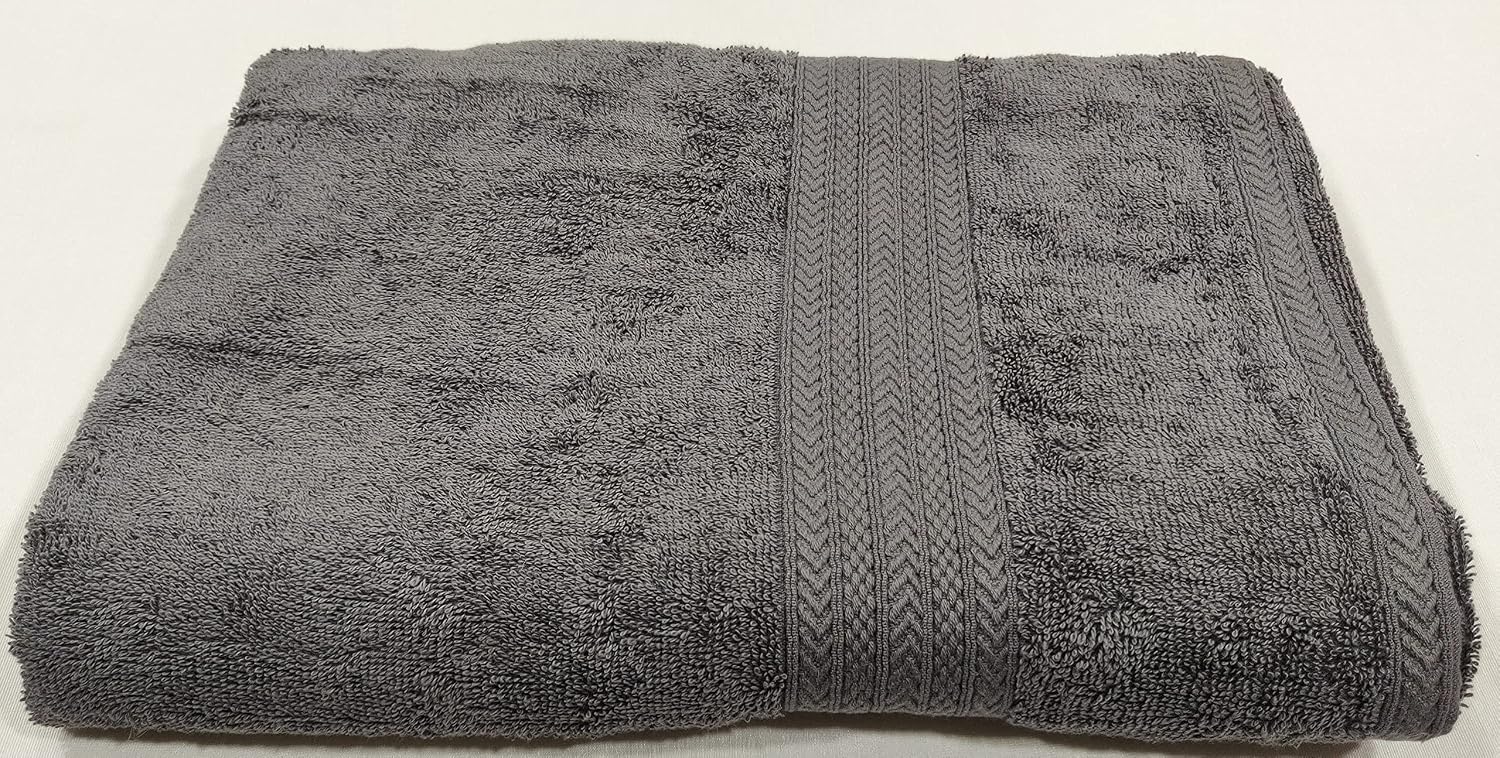 Bombay Dyeing Tulip Small Size Bath Towel 500 Gsm (Grey)