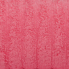 Casa Copenhagen Egyptian Cotton Waffle Large Size Bath Towel 500 Gsm (Flamingo Pink)