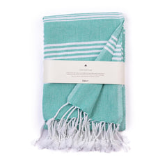 Haber Premium Basic Large Size 100% Cotton Towel 300 Gsm | Soft, Absorbent & Comfortable Quick Dry Bath Towels - Mint (1 Pcs)