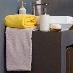 Musa Banana Bath Towels 400 Gsm | Towels With Free Bag Terry Towels Large Size | Super Soft & Super Absorbent (Shadow Grey + Golden Sunshine) Pack Of 2