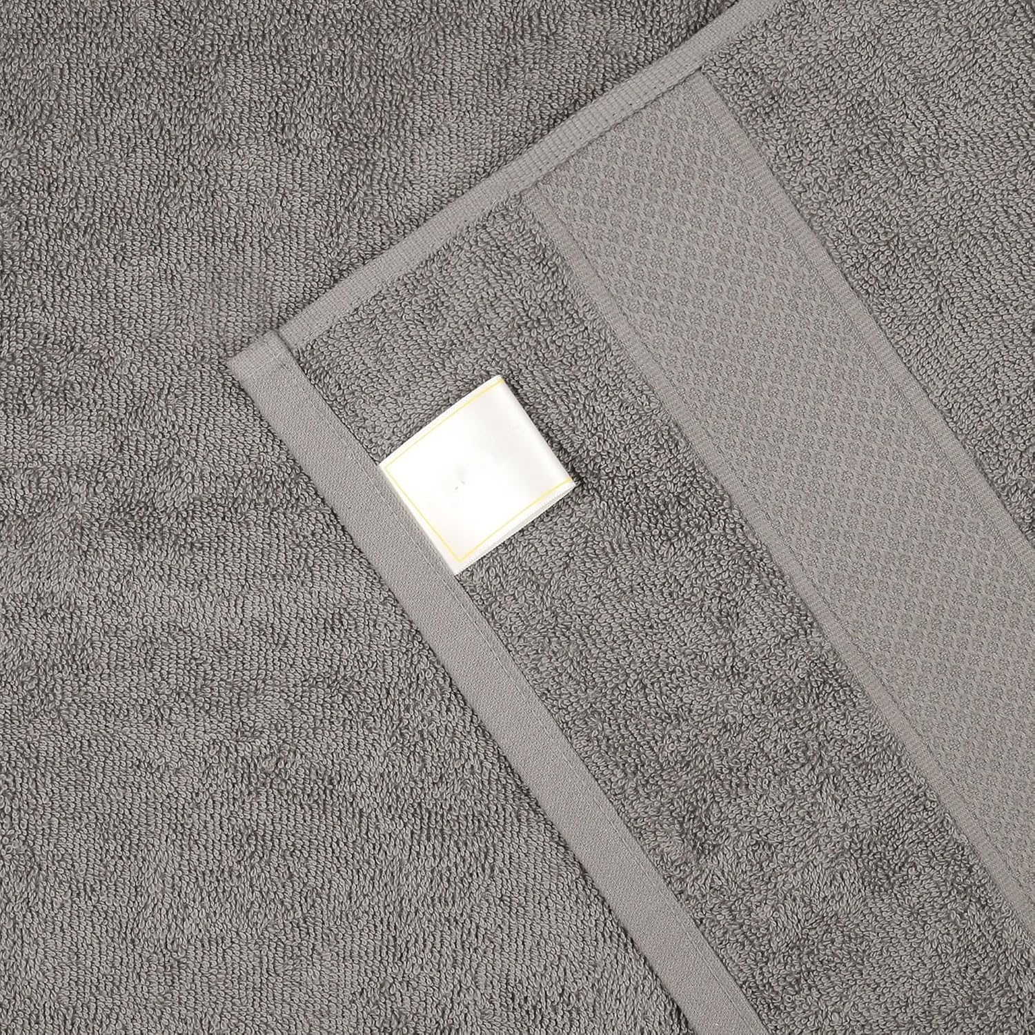 Showstopper Cotton Bath Towel 500 Gsm (Silver Grey)