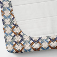 1 Single Bedsheet With 1 Pillow Cover - All Around Elastic Fitted | 100% Premium Fabric Is Lightweight, Soft & Comfortable | Size 36 X 72 X 8 Inches, Multicolor