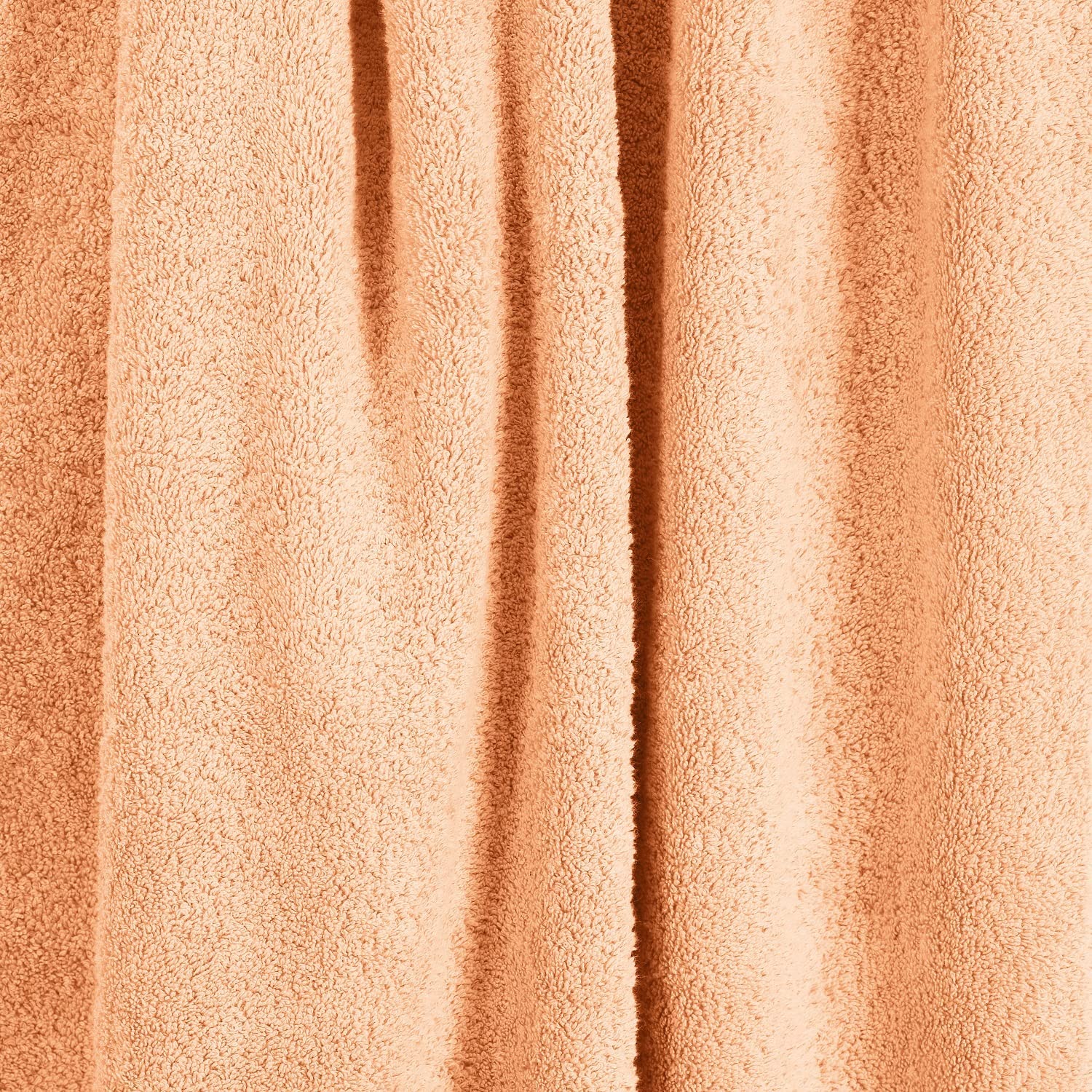 Spread Spain Cotton Bath Towels Large Size 600 Gsm | Ring Spun Bath Towel Soft & Absorbent Bath Towel For Men & Women (Orange)