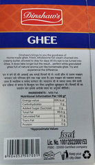 Natural Premium Desi Ghee By Dinshaw'S | Delicious & Nutrients Healthy Desi Ghee Good For Digestive Health | (1 Litre) 33.8 Ounce | Jar Pack