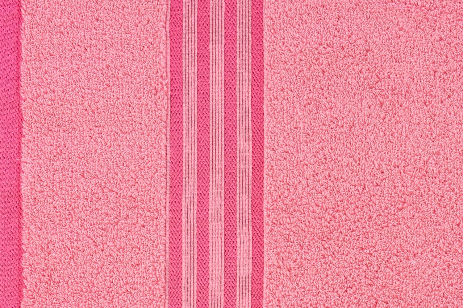 Casa Copenhagen Egyptian Cotton Zero Twist 1 Pcs Large Bath Towel 500 Gsm (Pink)