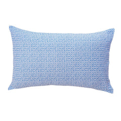 Blue & White Single Size Bedsheet With 1 Pillow Covers - 55 X 88 Inches | Cotton Bed Sheets Are Easy To Wash And Maintain At Home