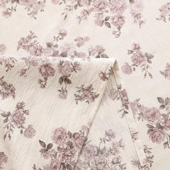 1 King Size Bedsheet With 2 Pillow Covers | 98 X 108 Inches, Light Purple & White | Perfect Gifts Wedding Anniversaries, Ceremonies & Special Festivals