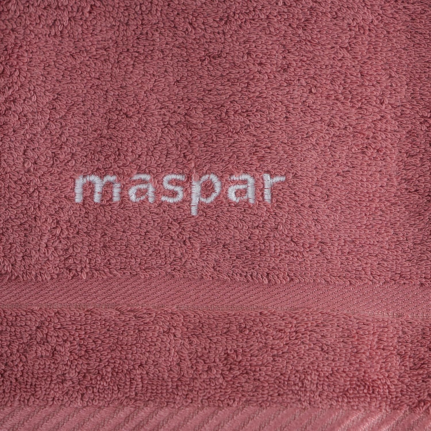 Maspar Amor Ultra Soft Hand Towel 400 Gsm (Dark Peach) - 2 Pcs