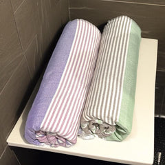 Plushcraft 100% Bamboo Extra Large Bath Towels 430 Gsm | Ultra Soft, Absorbent, Quick Dry Bath Towel For Daily Use, Beach, Pool & Gym | Pack Of 2 (SKT)