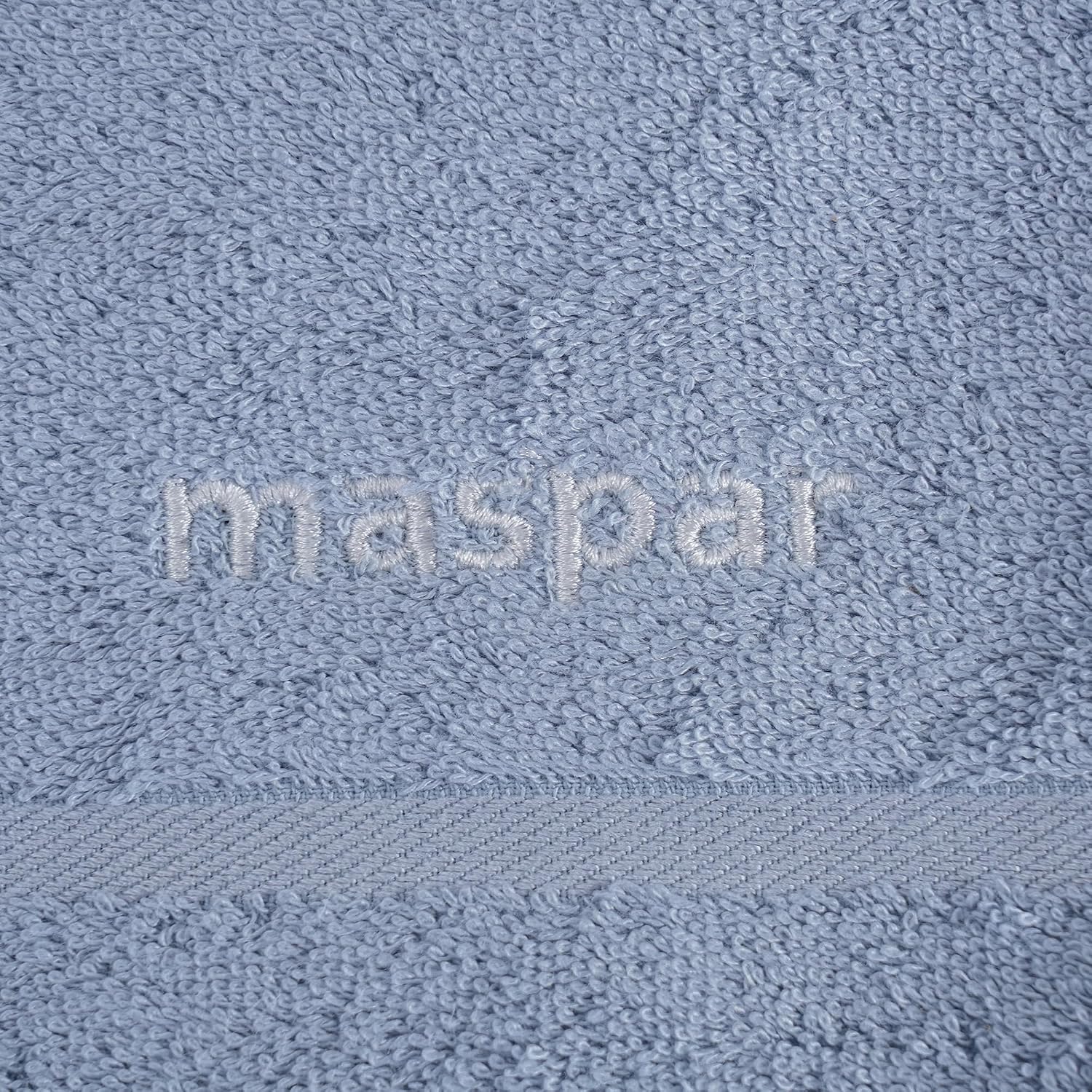 Maspar Amor Ultra Soft Hand Towel 400 Gsm (Blue) - 2 Pcs
