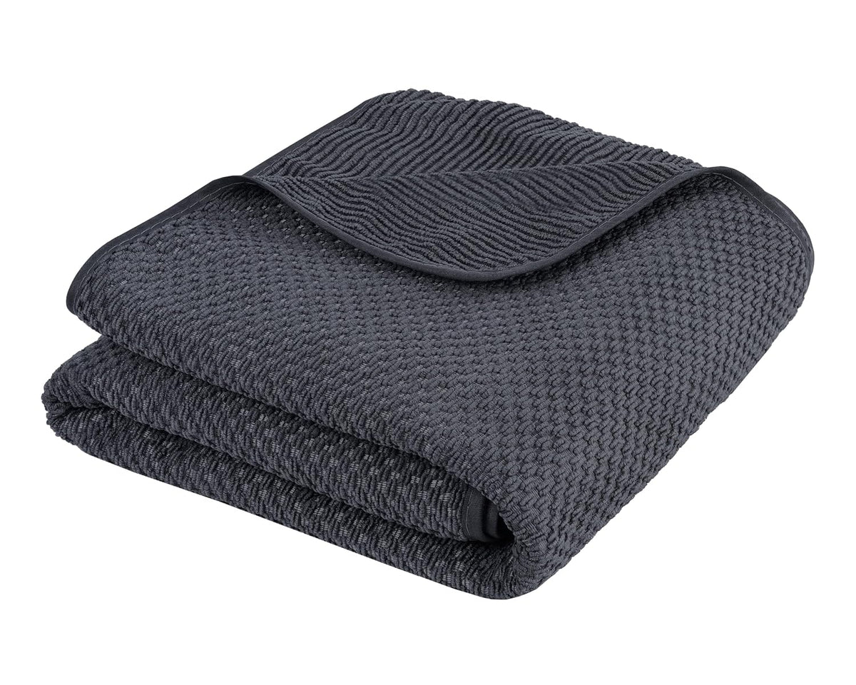 Fezora Microfiber Contler Bath Towels 320 Gsm | Large Size Bath Towel Soft & Absorbent Bath Towel For Men & Women (Dark Grey)