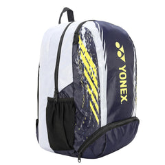 Yonex Badminton Backpack 2312 T02, Size - Large, Colour - Navy Golden Kiwi, Material - Polyurethane