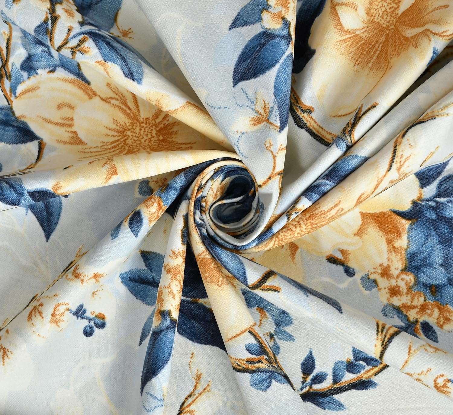Double Bed King Size Bedsheet 90 X 100 Inches, Multicolor With 2 Pillow Covers | Soft, Breathable & Durable | Wrinkle Resistant