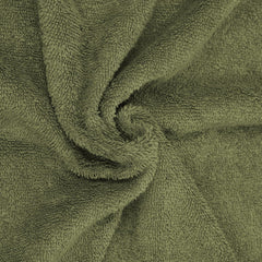 House Of Terry 100% Cotton Bath Towel 1000 Gsm | Quick Dry, Soft & Absorbent, Fade-Resistant, Skin-Friendly, For Men & Women Towel (Olive Green) - Pack Of 2