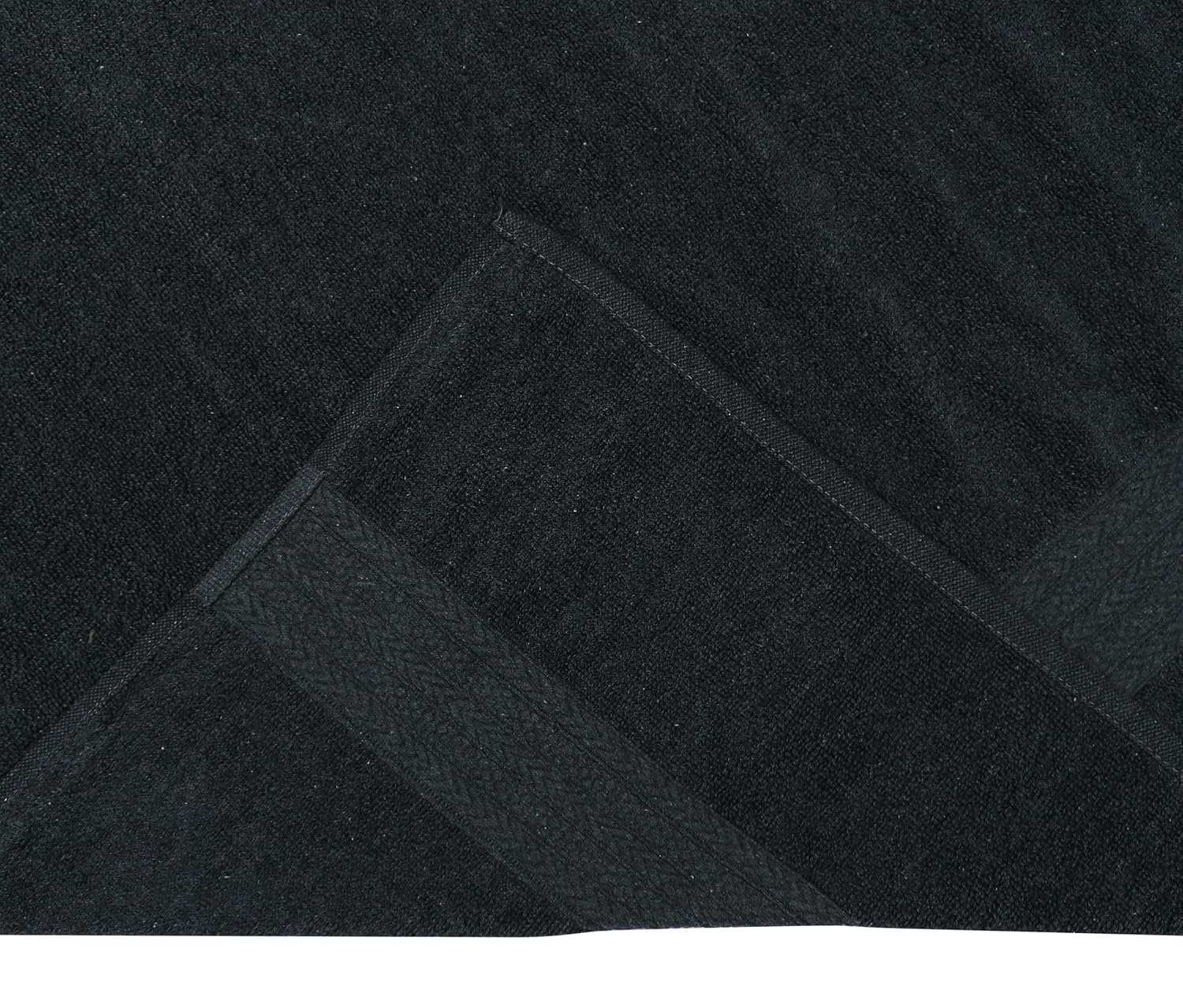 RD Trend 100% Cotton Bath Towels 500 Gsm | Soft & Absorbent Bath Towel For Men, Women Urban Comfort (Black)