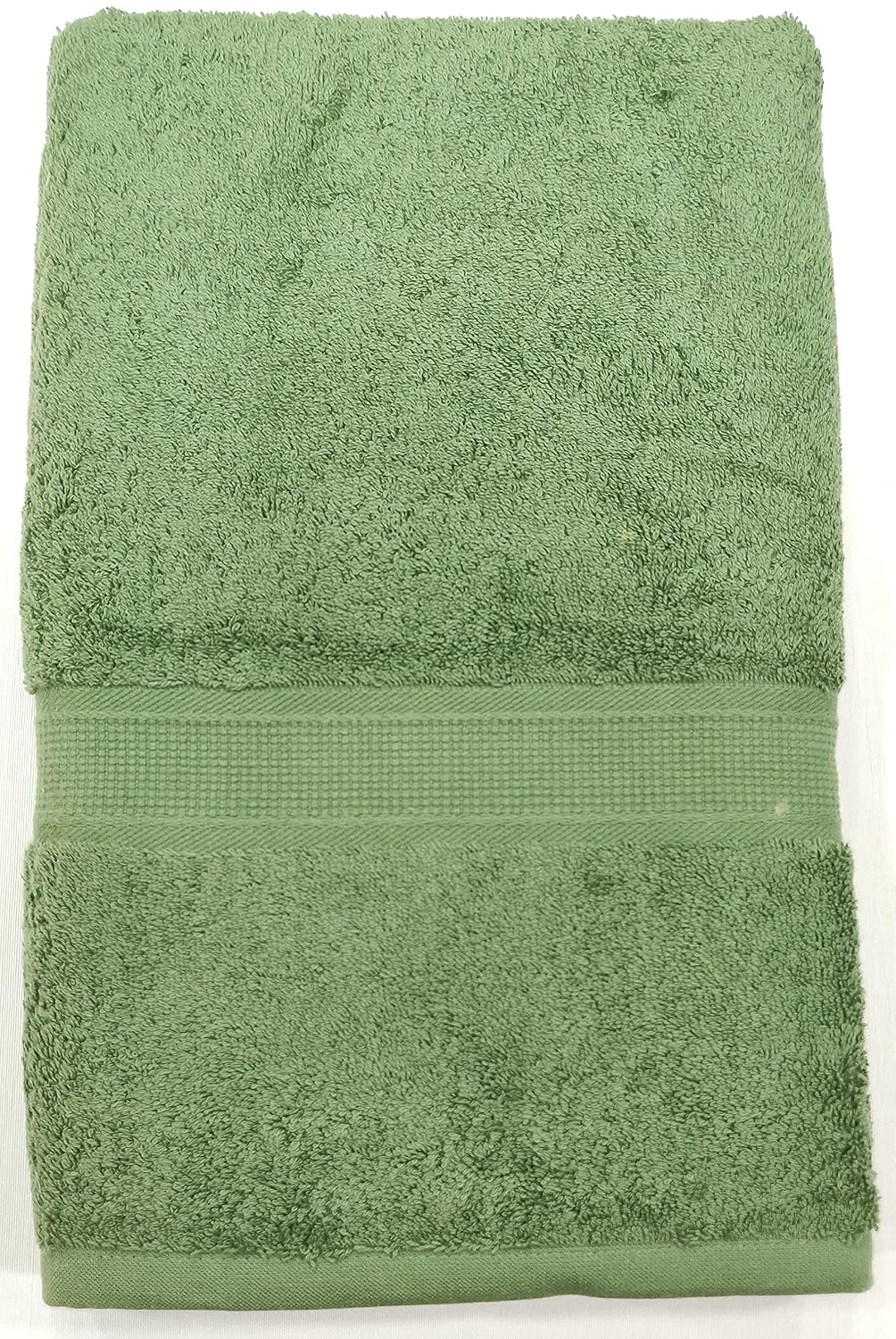 Bombay Dyeing Santino Premium Cotton Large Bath Towel 500 Gsm (Bottle Green)