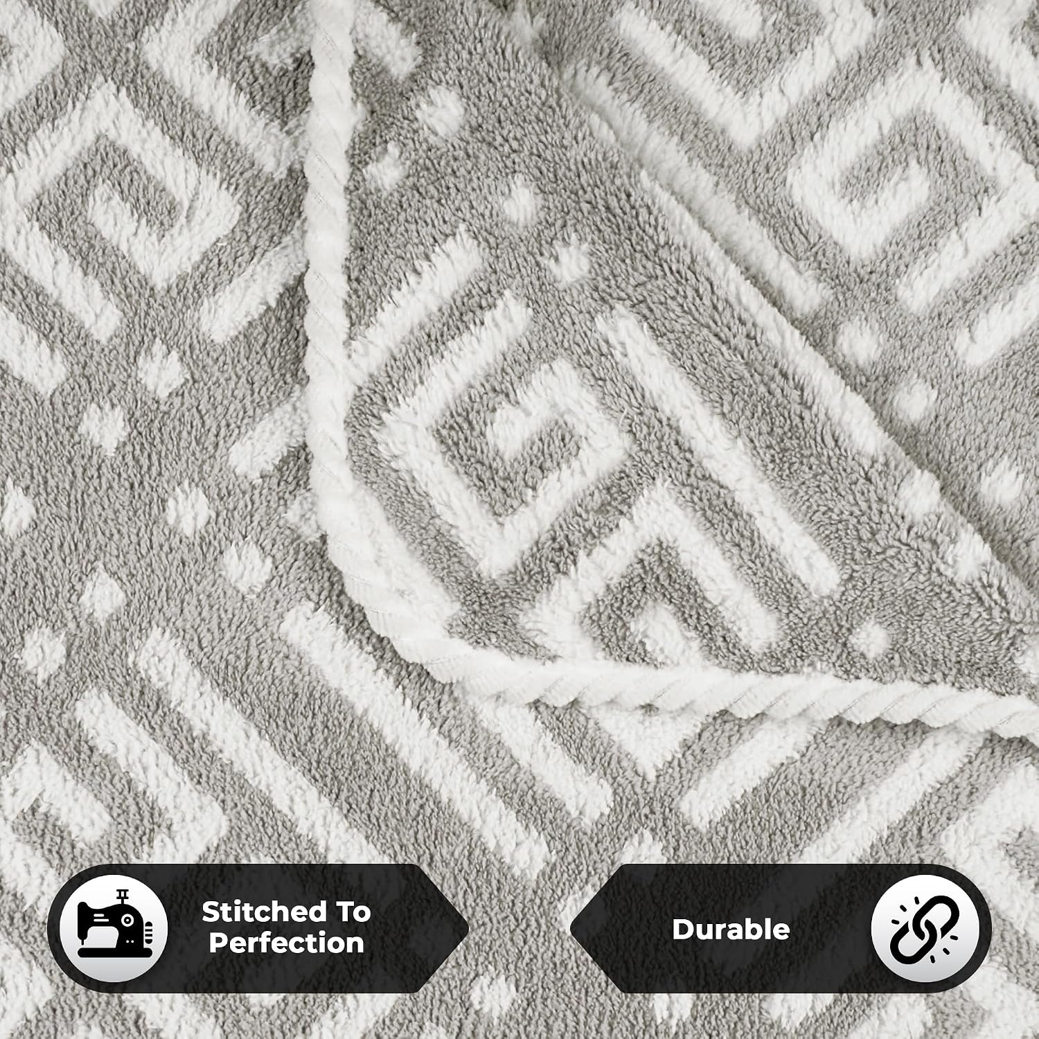 Story@Home Bath Towel Large Size 500 Gsm | Microfiber Towels For Men, Women & Kids (Frost Checks)