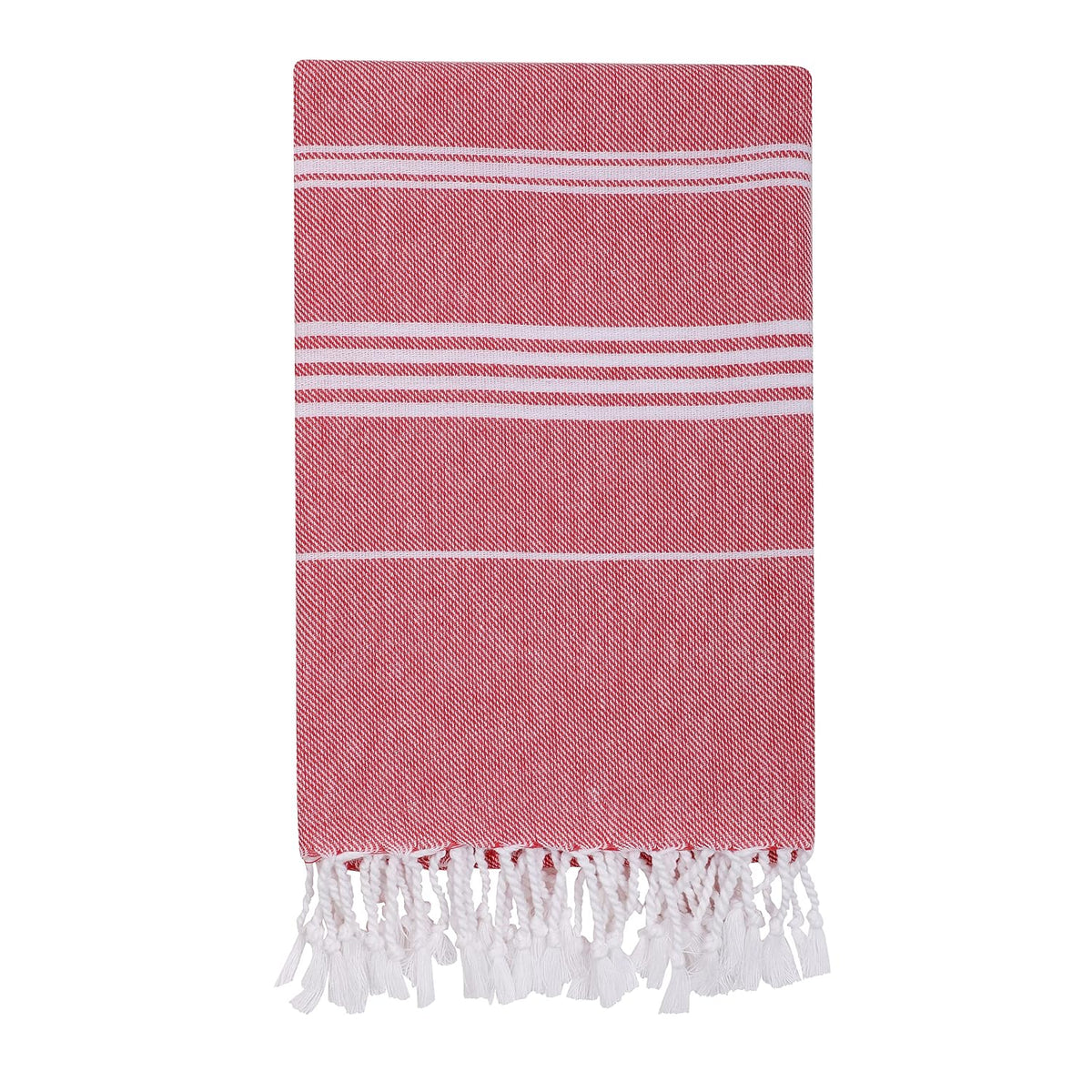 Haber Extra Large 100% Cotton Bath Towel 350 Gsm | Quick Absorption & Faster Drying Towel (Red)