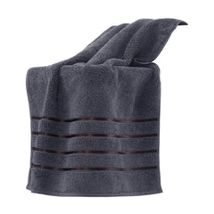 Spread Spain 100% Cotton Bath Towels 600 Gsm | Roman Bath Towel Large Size Soft, Fluffy & Absorbent - Charcoal Grey
