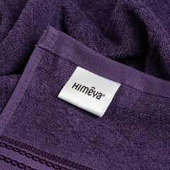 Himêya 100% Cotton Bath Towels 380 Gsm | Large Size Bath Towel For Men & Women (Matt Purple)
