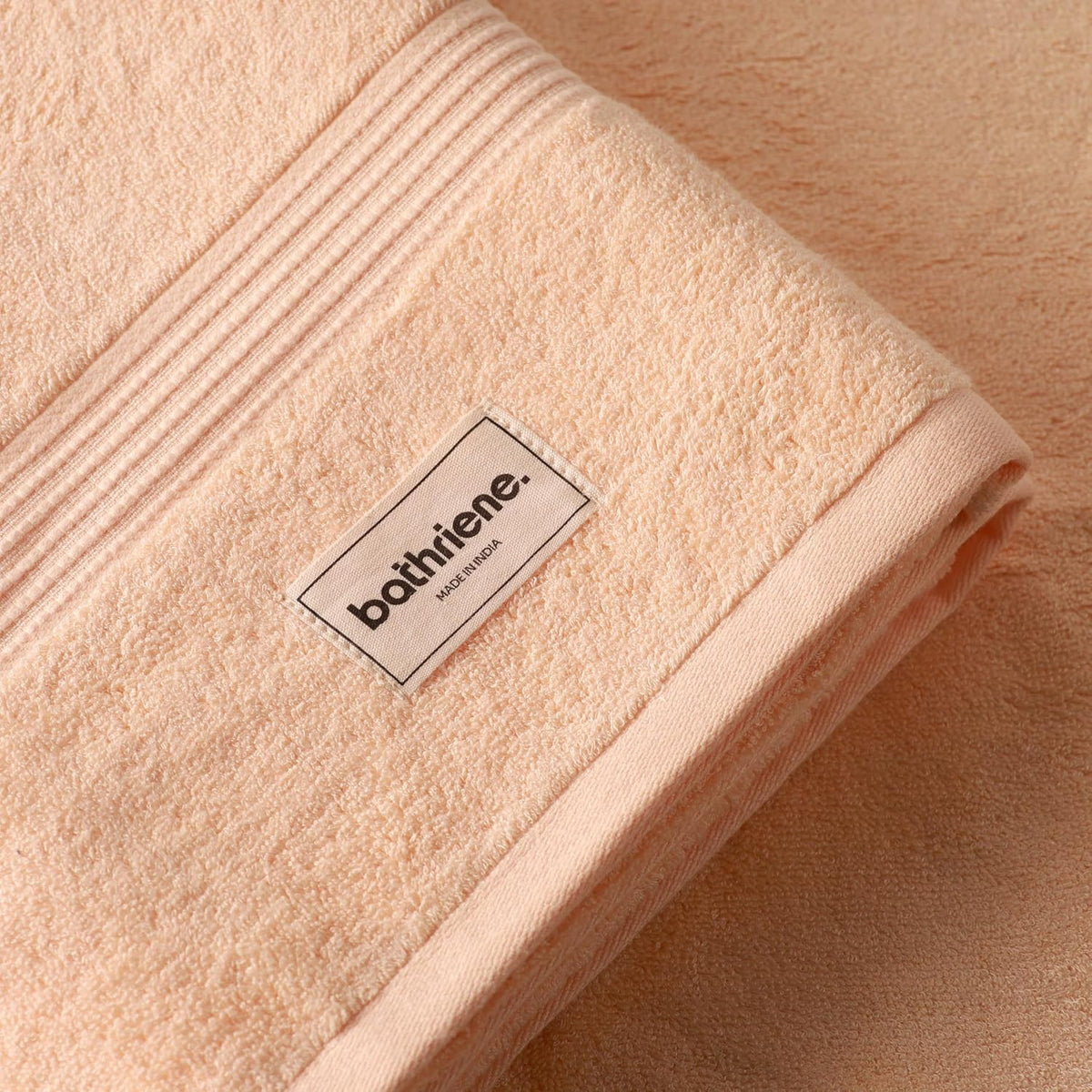 Bathriene 100% Bamboo Bath Towels 600 Gsm Large Size | Luxury Bath Towel Highly Absorbent, Super Soft, Quick Dry & Skin Friendly (Sunrise Yellow)